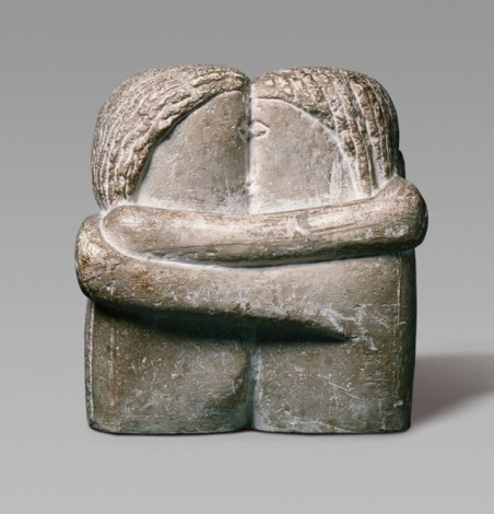 Constantin Brâncuși, “The Kiss” (1916)