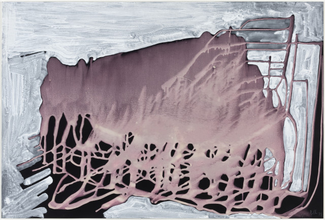 Sigmar Polke
Untitled
1999
Synthetic polymer paint on paper
26.875 x 39.875 in. (68.3 x 101.3 cm)